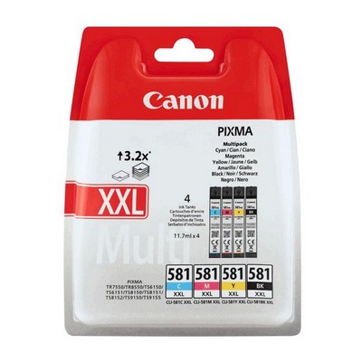 cartuccia-canon-1998c004-multipack-cli-581xxl-conf-da-4-pz-originale-nero-fotograficocianomagentagiallo