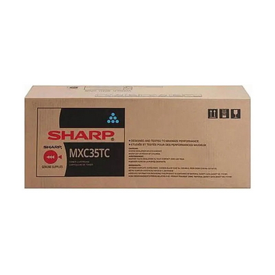 toner-sharp-mxc35tc-originale-ciano